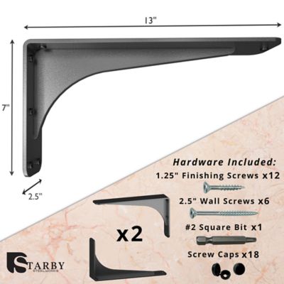 Image showing  Heavy Duty Countertop Support Bracket, SB-GLADIATOR-13