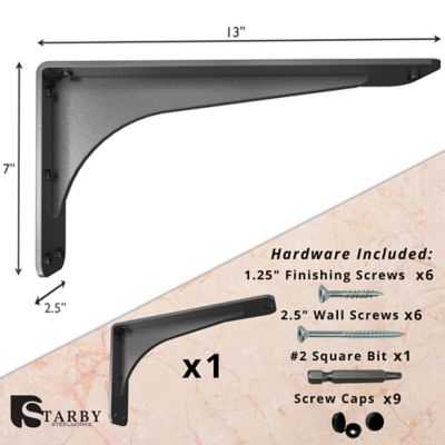 Image showing  Heavy Duty Countertop Support Bracket, SB-GLADIATOR-13S