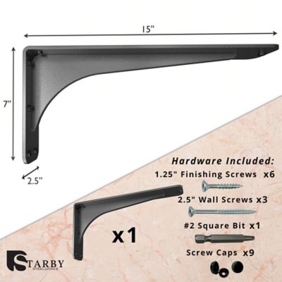 Image showing  Heavy Duty Countertop Support Bracket, SB-GLADIATOR-15S