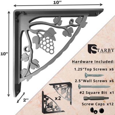 Image showing  Madeira Heavy Duty Shelf Bracket Set, SB-MADEIRA-10