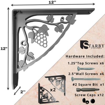 Image showing  Madeira Heavy Duty Shelf Bracket Set, SB-MADEIRA-12