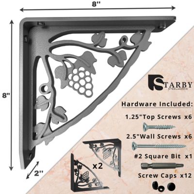 Image showing  Madeira Heavy Duty Shelf Bracket Set, SB-MADEIRA-8