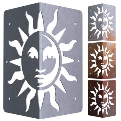 Image showing  Corten Raised Garden Bed Corner Kit, SB-SUNMOON