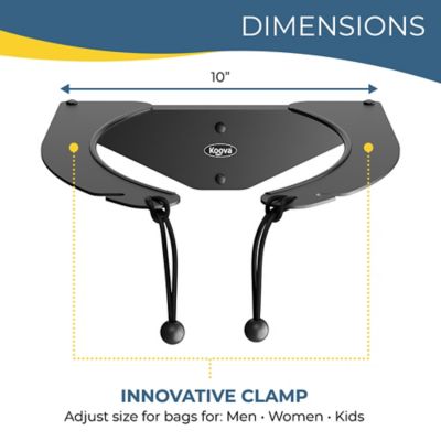 Image showing  Metal Wall Mount Golf Bag Rack, KV-GOLF2-V1