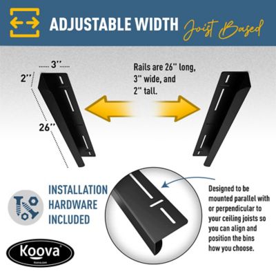 Image showing  Overhead Bin Rack, KV-OVERHEADBIN-9