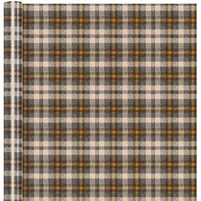 Image showing  Rustic Tartan Christmas Wrapping Paper, 40 in. x 75 in.