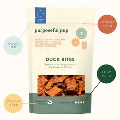 Image showing  Duck Bites Premium European Grade Dog Treats, 8 oz.