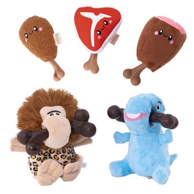 Image showing  Caveman 2-in-1 Chew Bone Dog Toy