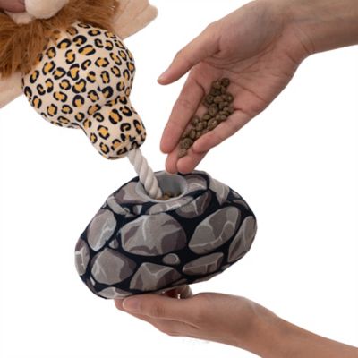 Image showing  Caveman Treat-and-Tug Dog Toy
