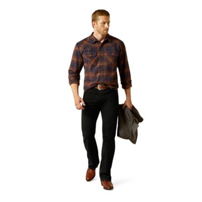 Image showing  Men's Harleigh Retro Long Sleeve Shirt