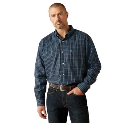 Ariat Men's Wrinkle-Free Carlos Classic Fit Long-Sleeve Button-Down Shirt