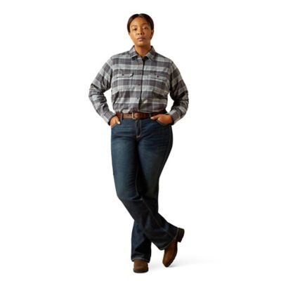 Image showing  Women's Rebar Flannel Long Sleeve Work Tunic