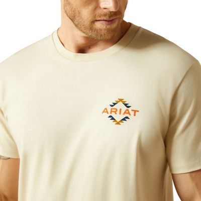 Image showing  Men's Ariat Tapaz Zapoteco Graphic Crew Neck Short-Sleeve T-Shirt