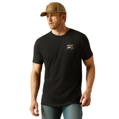 Image showing  Men's Ariat Gramps Tractor Graphic Crew Neck Short-Sleeve T-Shirt