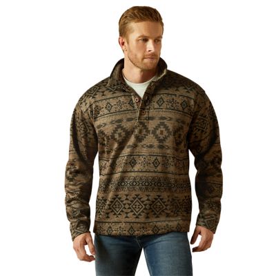 Ariat Men's Caldwell 1/4 Button Sweater
