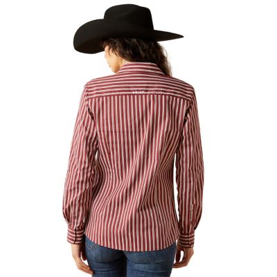 Image showing 1 th Ariat Women's Wrinkle-Resistant Kirby Stretch Western Long-Sleeve Button-Down Shirt