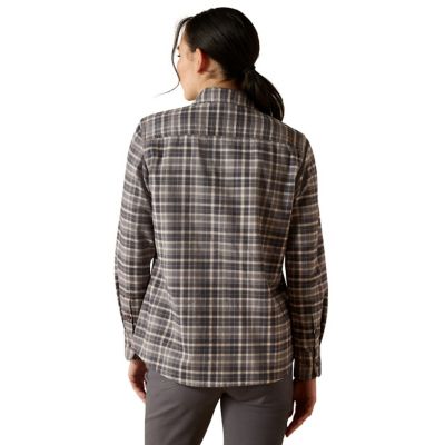 Image showing  Women's Rebar Flannel Durastretch Long Sleeve Work Shirt