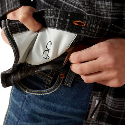 Image showing  Women's Rebar Flannel Durastretch Long Sleeve Work Shirt