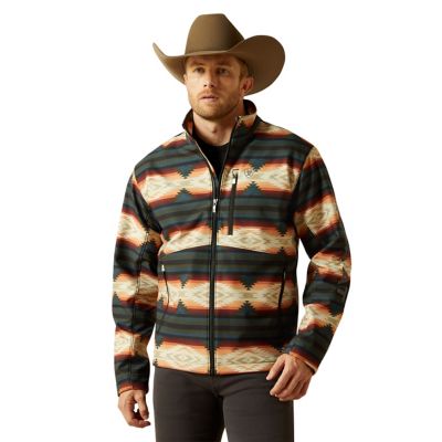 Image showing 0 th Ariat Men's Logo Softshell Jacket