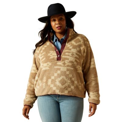 Ariat Women's Berber Snap Front Sweatshirt