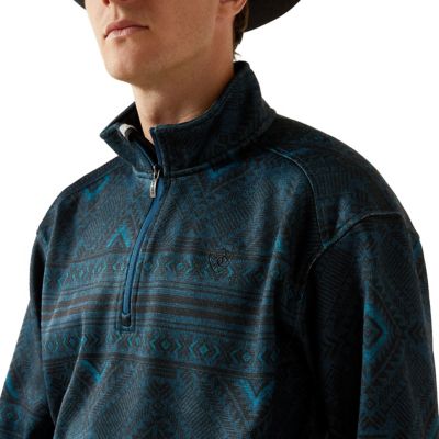 Image showing  Men's Caldwell Logo 1/4 Zip Sweater
