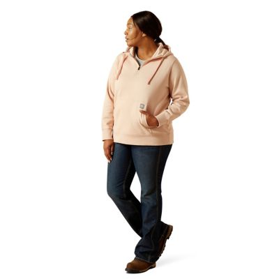 Image showing  Women's Rebar Skill Set 1/2 Zip Work Hoodie