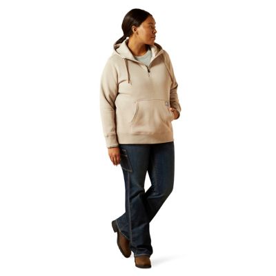 Image showing  Women's Rebar Skill Set 1/2 Zip Work Hoodie