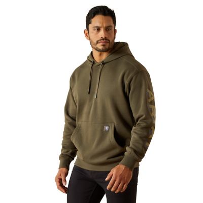 Ariat Men's Rebar Lightweight Logo Work Hoodie