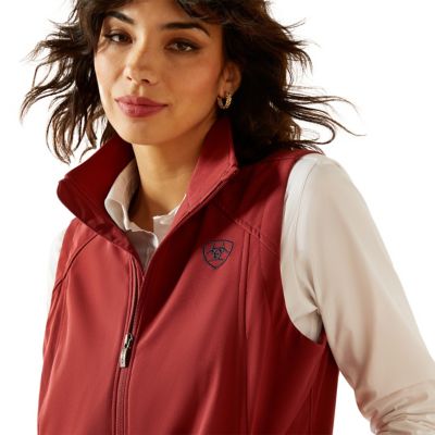 Image showing  Women's Ariat Logo Softshell Vest