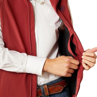 Image showing  Women's Ariat Logo Softshell Vest