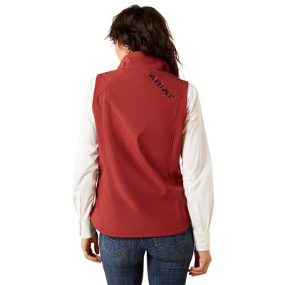 Image showing  Women's Ariat Logo Softshell Vest