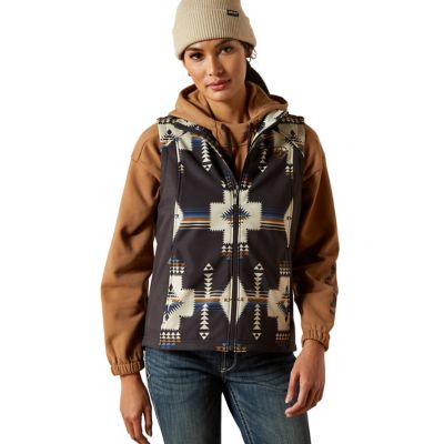 Ariat Women's Ariat Logo Softshell Print Vest