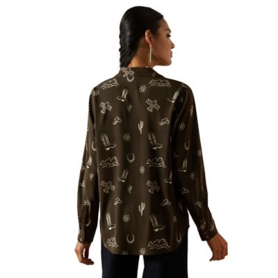 Image showing 1 th Ariat Women's Homestyle Long Sleeve Shirt