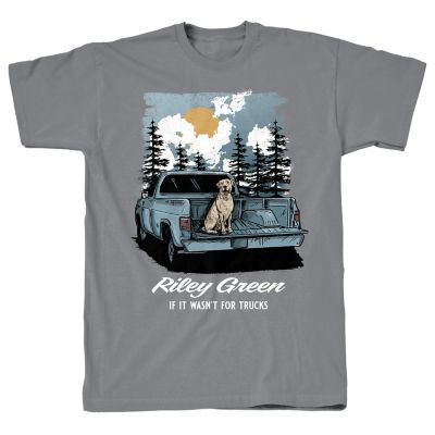 Riley Green Truck And Dog Short Sleeve Graphic T-Shirt