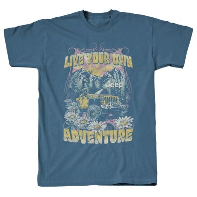 Jeep Women's Live Adventure Short Sleeve Graphic T-Shirt