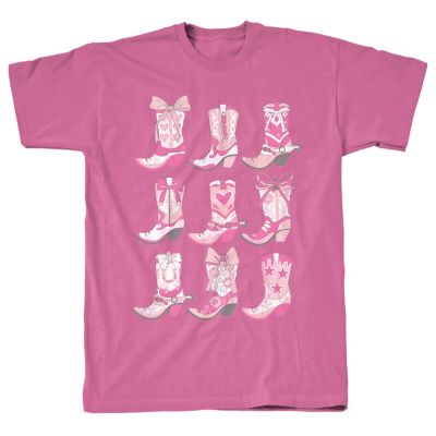 Goodie Two Sleeves Women's Cowboy Boots Short Sleeve Graphic T-Shirt