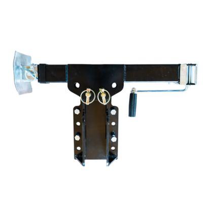 Image showing  8,000 lb. Heavy-Duty Trailer/Equipment Jack, Universal Direct-Weld or Bolt-on Mounting Plate