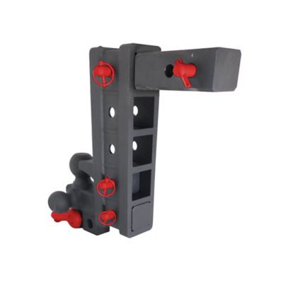 Image showing  2 in. Receiver, Universal Tri-Ball Mount, Pintle, Adjustable, Step, Offset, Class V Hitch 30000 lb., 101721