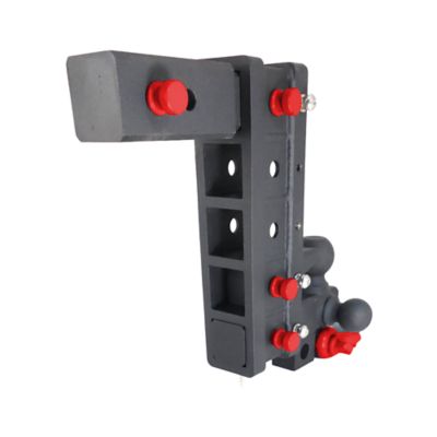 Image showing  2.5 in. Receiver, Universal Tri-Ball Mount, Pintle, Adjustable, Step, Offset, Class V Hitch 30000 lb., 101731