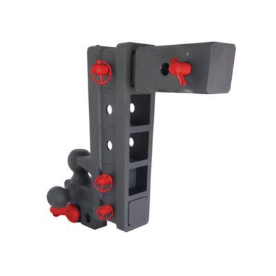 Image showing  2.5 in. Receiver, Universal Tri-Ball Mount, Pintle, Adjustable, Step, Offset, Class V Hitch 30000 lb., 101731
