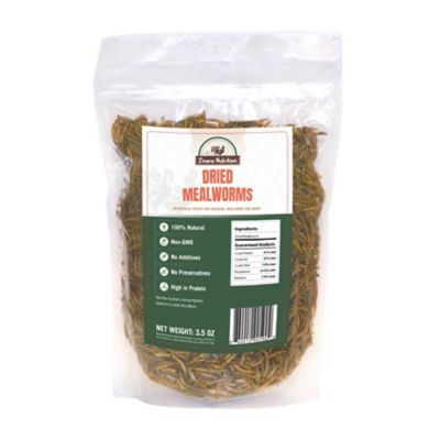 Znara Dried Mealworms Chicken Treats, 3.5 oz.
