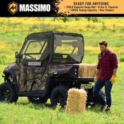 Image showing 7 th Massimo T-Boss 550L Fully Enclosed UTV, Camo