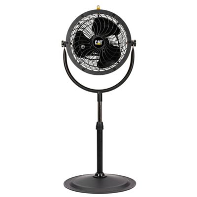 Image showing  14 in. High Velocity Pedestal Drum Fan