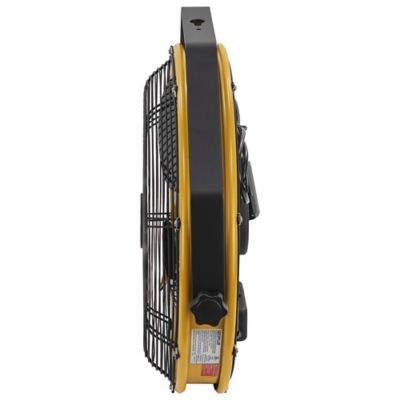 Image showing 1 th Caterpillar High-Velocity Indoor Outdoor Ipx4 Rated Wall and Ceiling Shroud Fan, HVOD-18S-NG