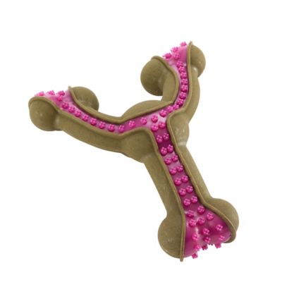 Image showing  Nylon Wishbone Tug Dog Toy, Assorted Styles