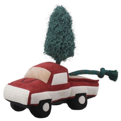 MuttNation Fueled by Miranda Lambert Truck and Tree Plush Dog Toy