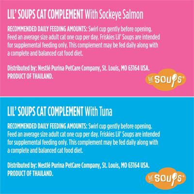 Image showing 6 th Purina Friskies Lil Soups Variety Pack Cat Food Toppers, 1.2 oz. 18 pk.