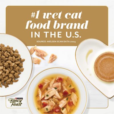 Image showing 6 th Purina Fancy Feast Gems Chicken and Beef Collection Wet Cat Food, 3 oz., 16 count