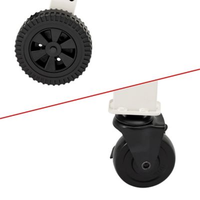 Image showing 9 th Royal Gourmet 3-Burner Propane Gas Griddle with Collapsible Side Shelves, 492 sq. in., White