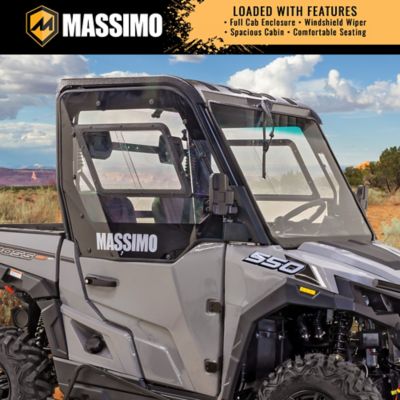 Image showing 5 th Massimo T-Boss 550L Fully Enclosed UTV, Gray